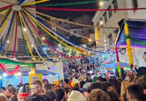 Festa dos Santos Populares en el barrio de Alfama (Lisboa)